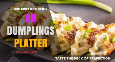 Discover the Hearty Delights on a Chicken and Dumplings Platter
