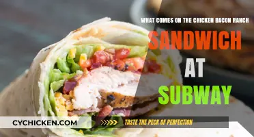 Subway's Chicken Bacon Ranch Sandwich: Ingredients and Toppings Revealed