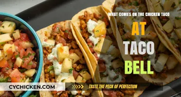 Tasty Chicken Taco: What's in it?