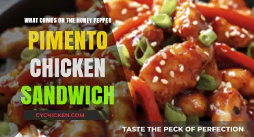 Honey Pepper Pimento Chicken Sandwich: Ingredients and Flavor Breakdown