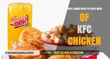 KFC's 12-Piece Meal: Chicken, Sides, and More
