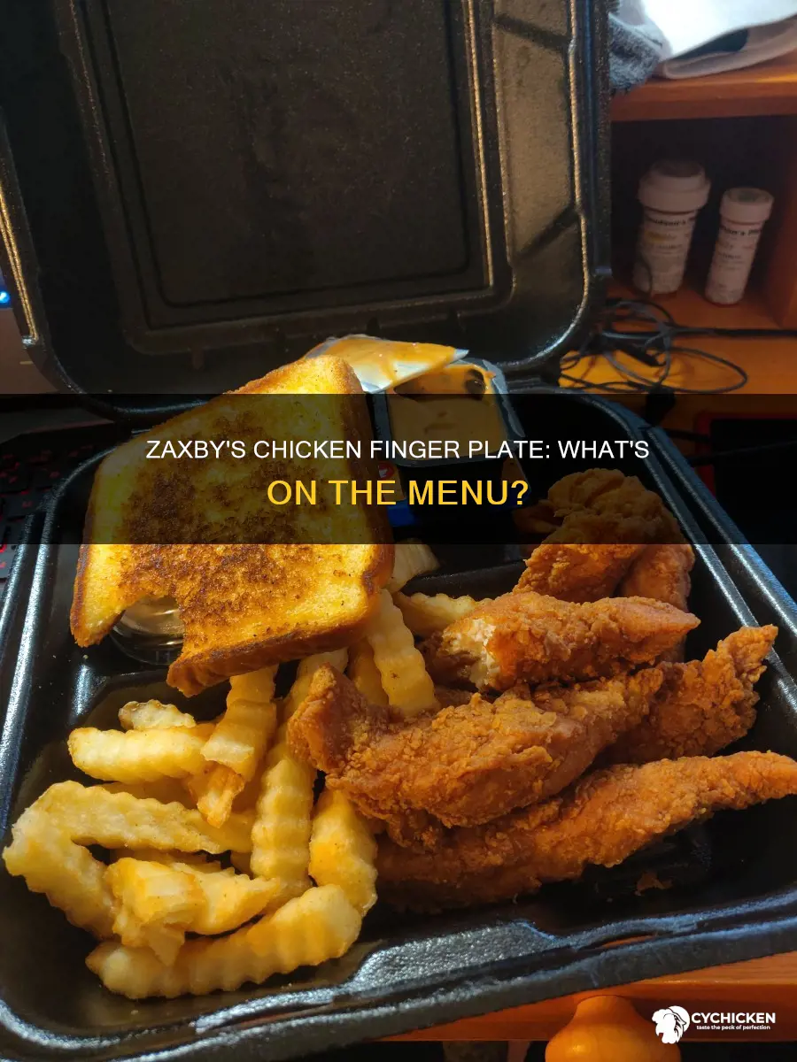 what comes with a zaxby