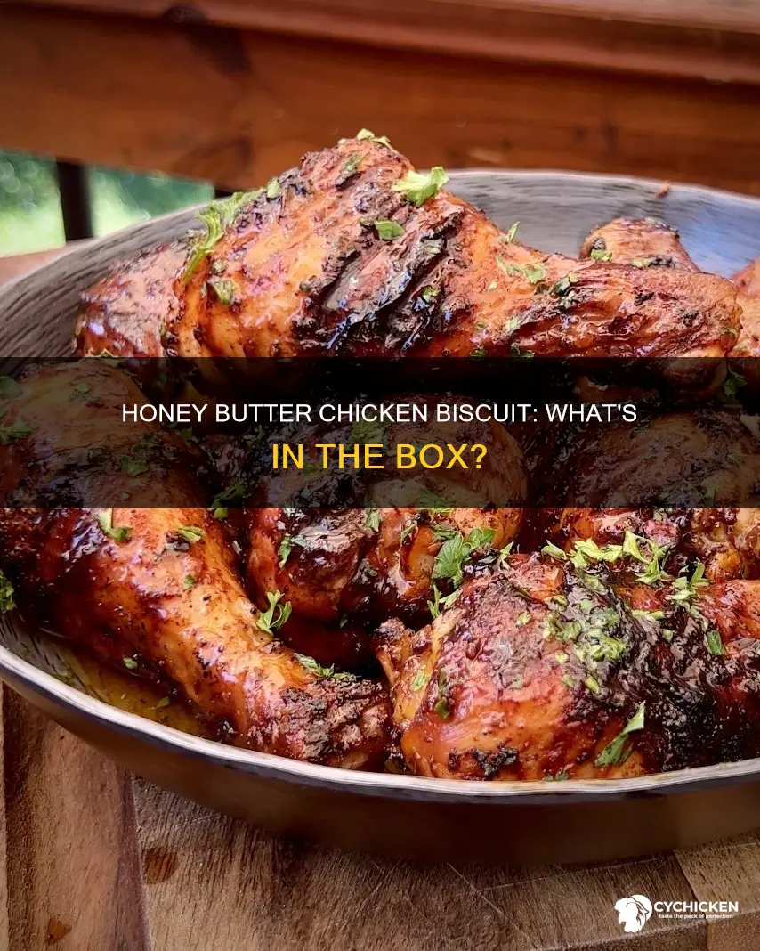 what comes with the honey butter chicken biscuit meal