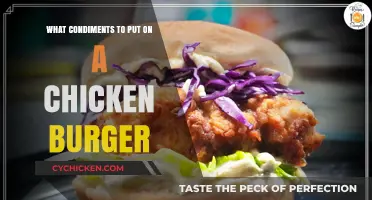 Perfect Chicken Burger Condiments: Elevate Your Patty with Flavorful Toppings