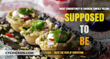 Chicken Tamale Filling: Getting the Right Consistency