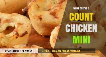 How Much Does a 3-Count Chicken Mini Cost?