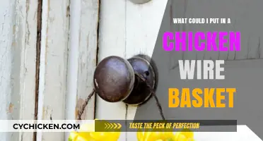 Creative Chicken Wire Basket Fillers for Your Home