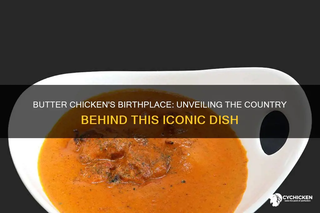 what country does butter chicken originate from