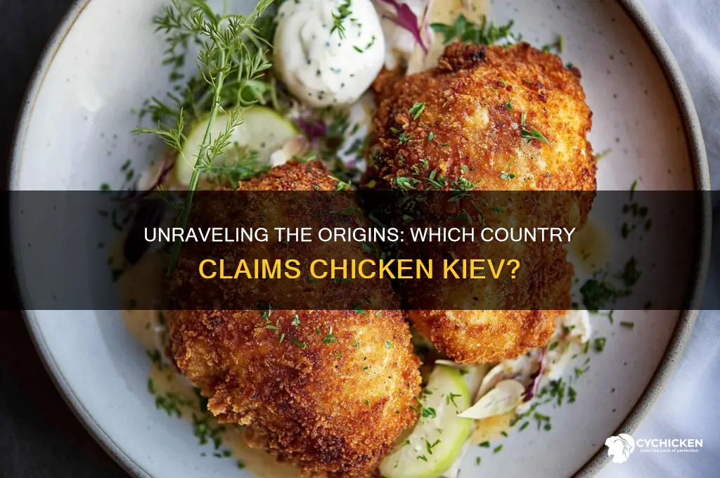 what country does chicken kiev come from