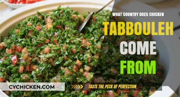 Exploring the Origins of Chicken Tabbouleh: Which Country Claims It?