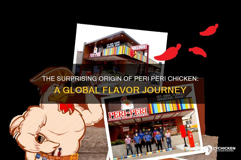 what country does peri peri chicken come from