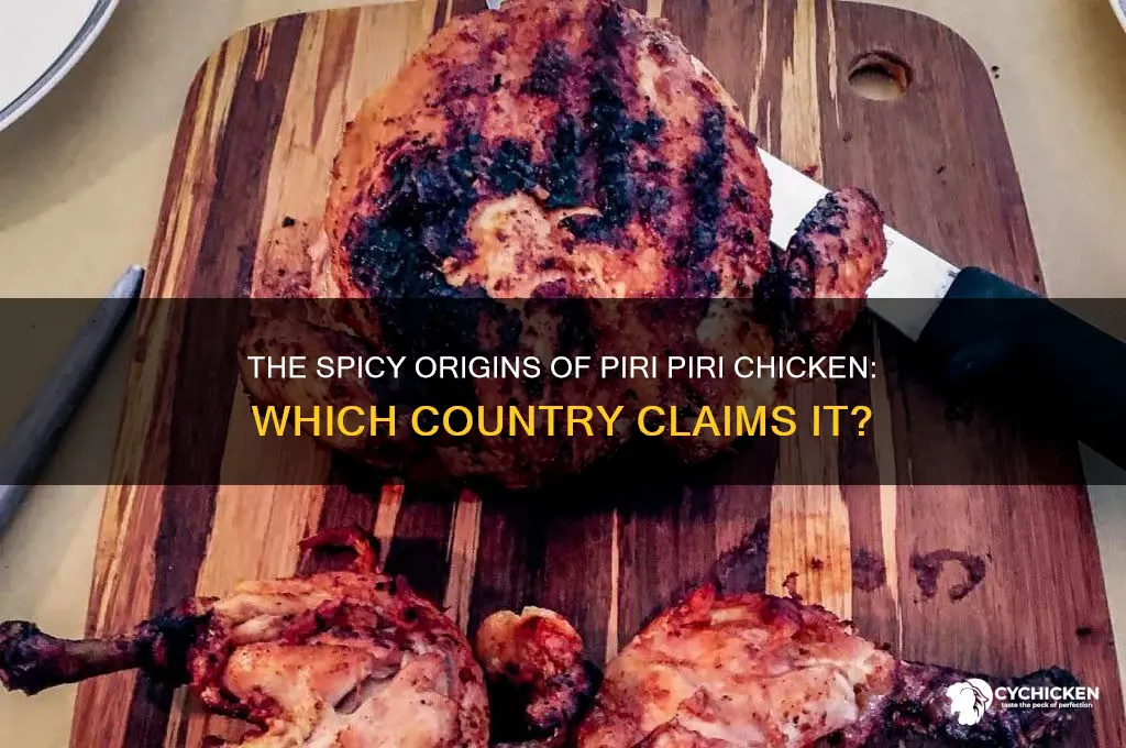 what country does piri piri chicken come from