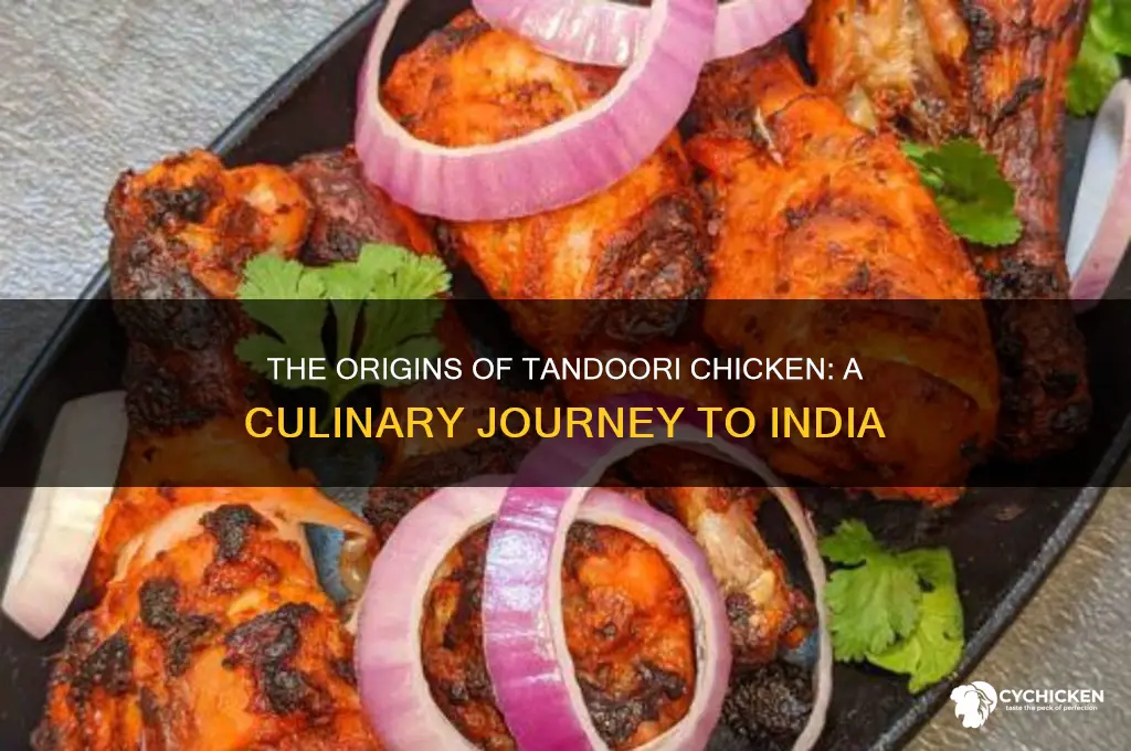 what country does tandoori chicken come from