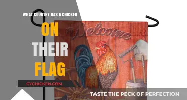 Which Nation Proudly Features a Chicken on Its National Flag?