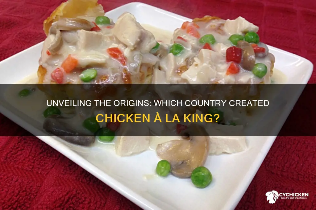what country is chicken ala king from