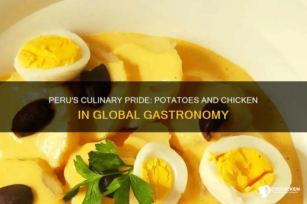 what country is famous for potatos and chicken
