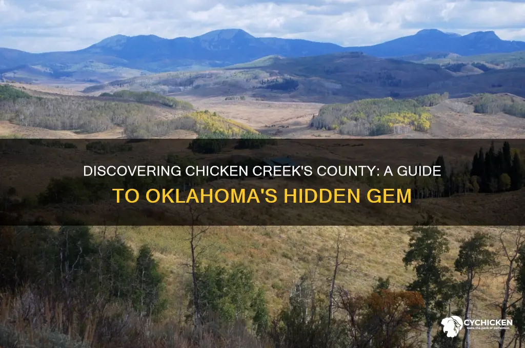 what county is chicken creek ok in