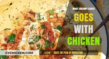Creamy Chicken Sauce Pairings: Elevate Your Dish with These Delicious Options