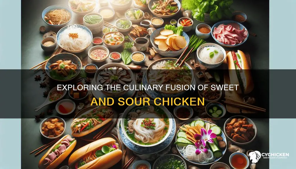 what cultures influenced the creation of sweet and sour chicken