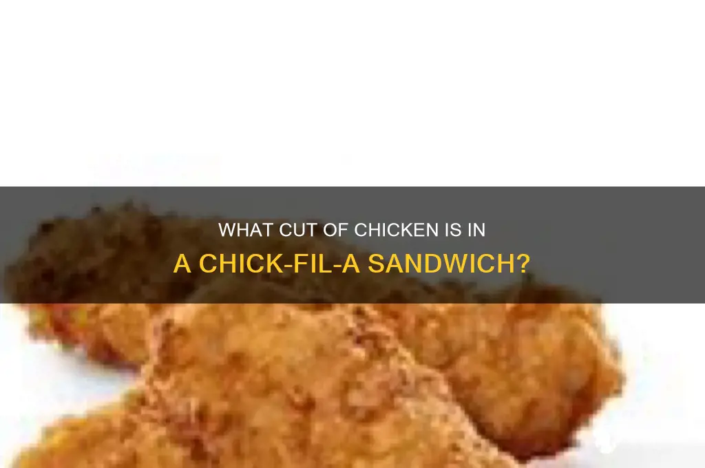 what cut is a chick fil a sandwich
