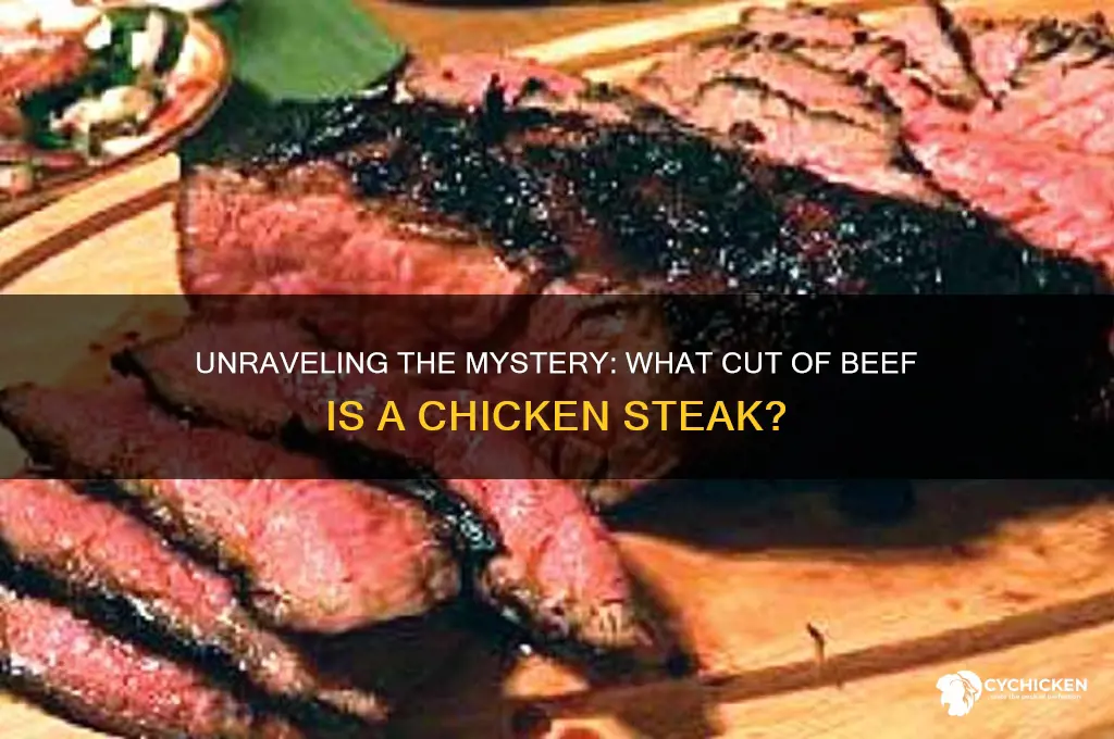 what cut of beef is a chicken steak