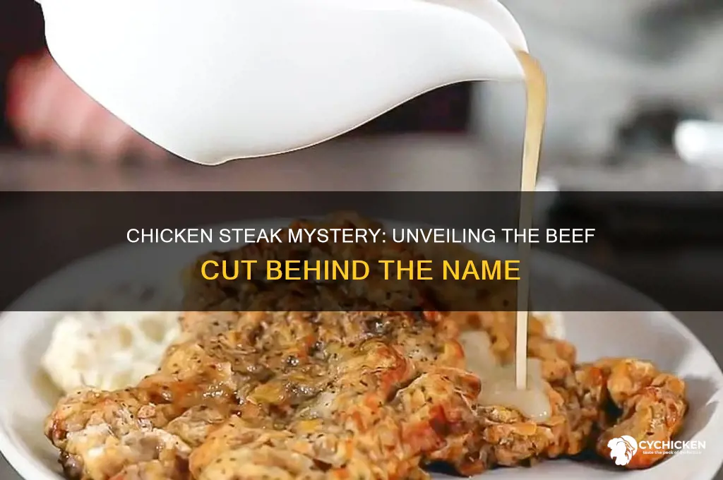 what cut of beef is chicken steak