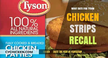Tyson Chicken Strips Recall Date: What You Need to Know