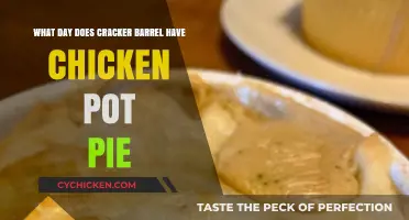 Savoring Comfort: Cracker Barrel's Chicken Pot Pie Day Revealed