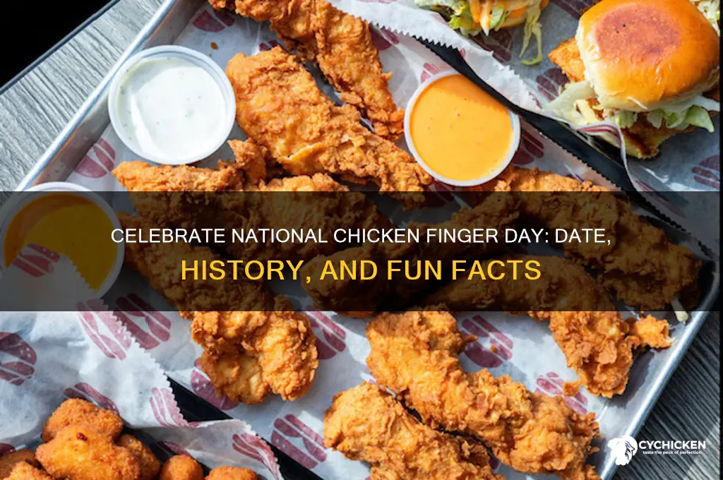 what day is national chicken finger day