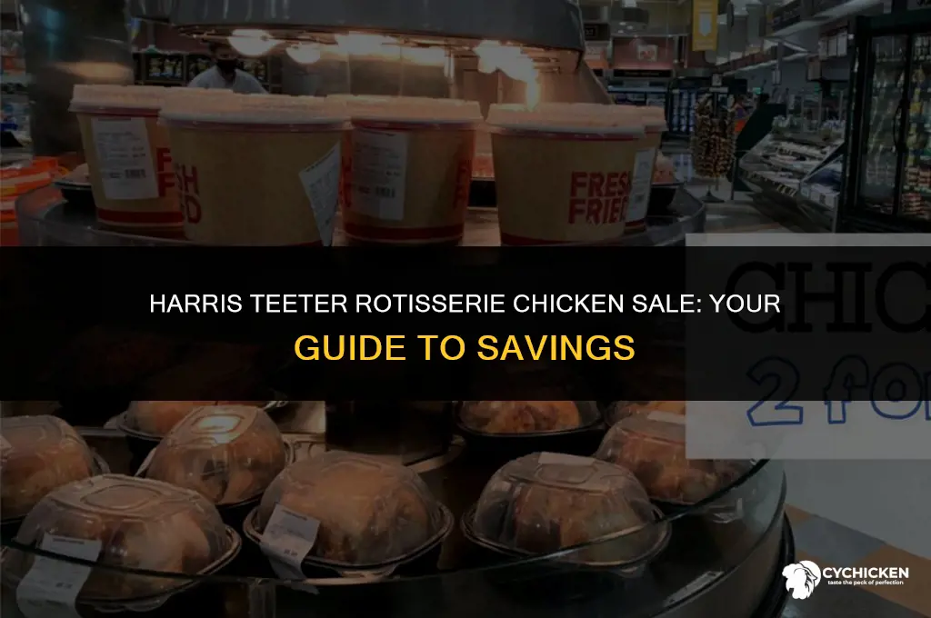 what day is rotisserie chicken on sale at harris teeter
