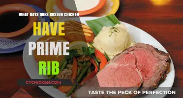 Boston Chicken Prime Rib Days: When to Enjoy This Special Offer