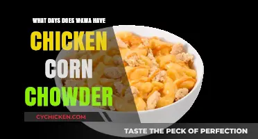 When to Find Wawa's Chicken Corn Chowder: Days and Availability