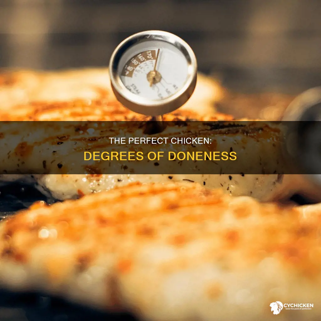 what degrees does chicken have to be to be done