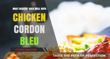 Perfect Pairings: Desserts to Complement Your Chicken Cordon Bleu Feast