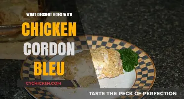 Perfect Pairings: Best Desserts to Complement Chicken Cordon Bleu
