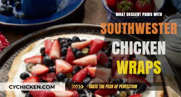 Perfect Dessert Pairings for Spicy Southwestern Chicken Wraps