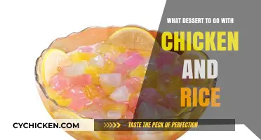 Perfect Dessert Pairings for Your Chicken and Rice Dinner Delight