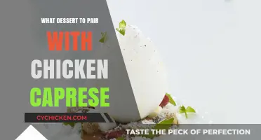 Perfect Dessert Pairings for Chicken Caprese: Sweet Endings to Savor