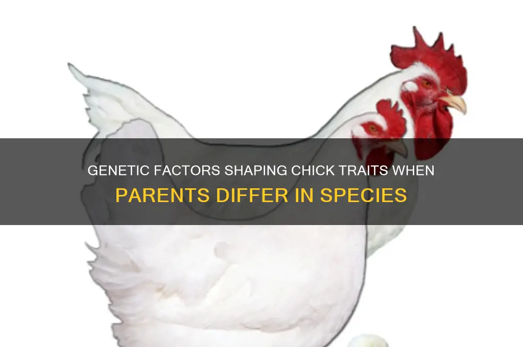 what determines the chick when parents are different