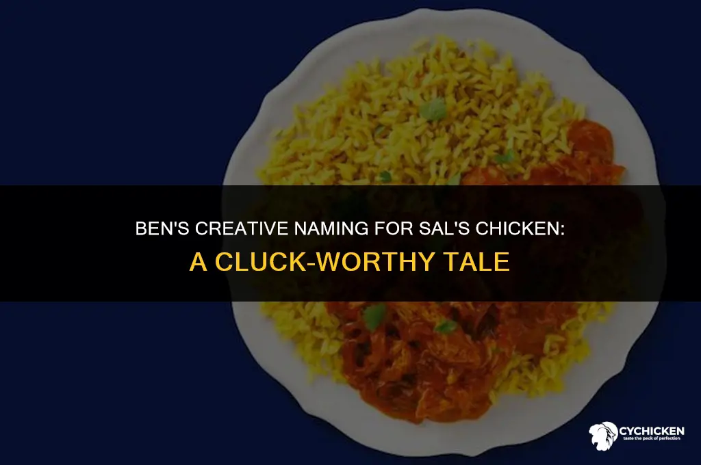 what did ben name sal