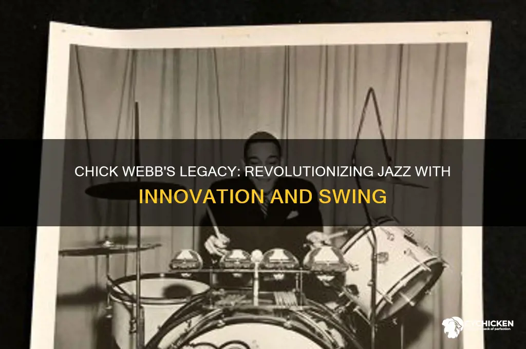 what did chick webb give to jazz