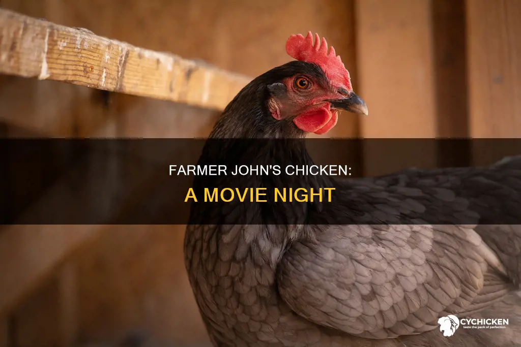 what did farmer john show his chicken when s