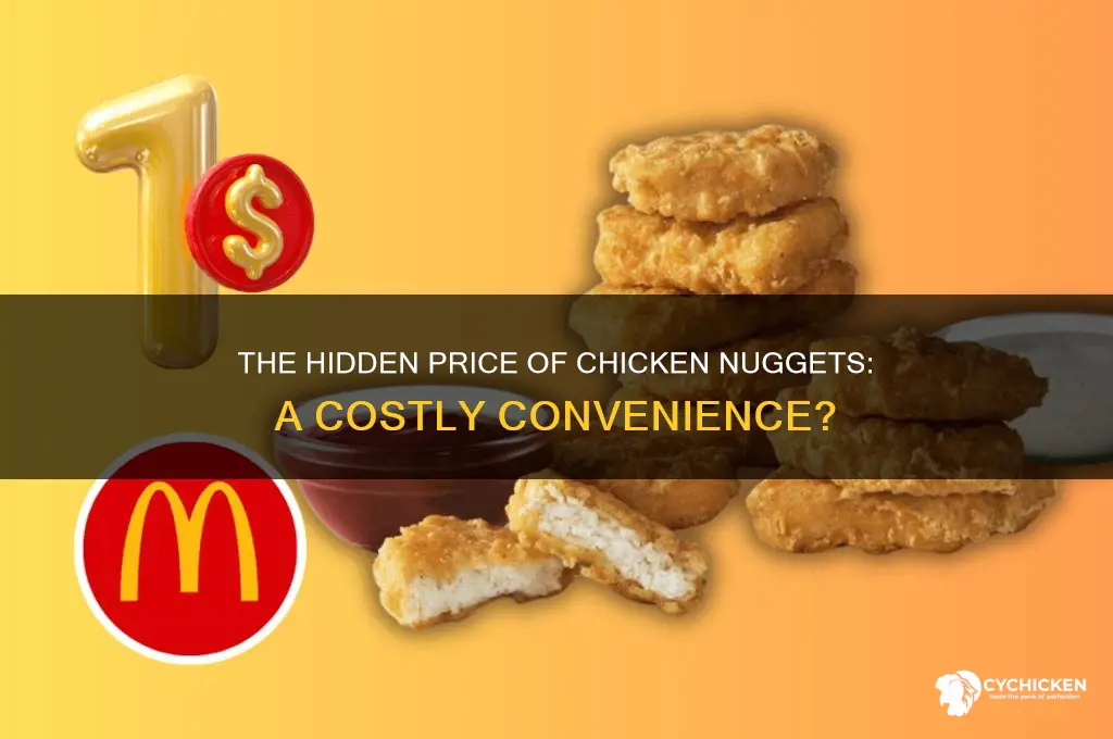 what did it cost chicken nuggets