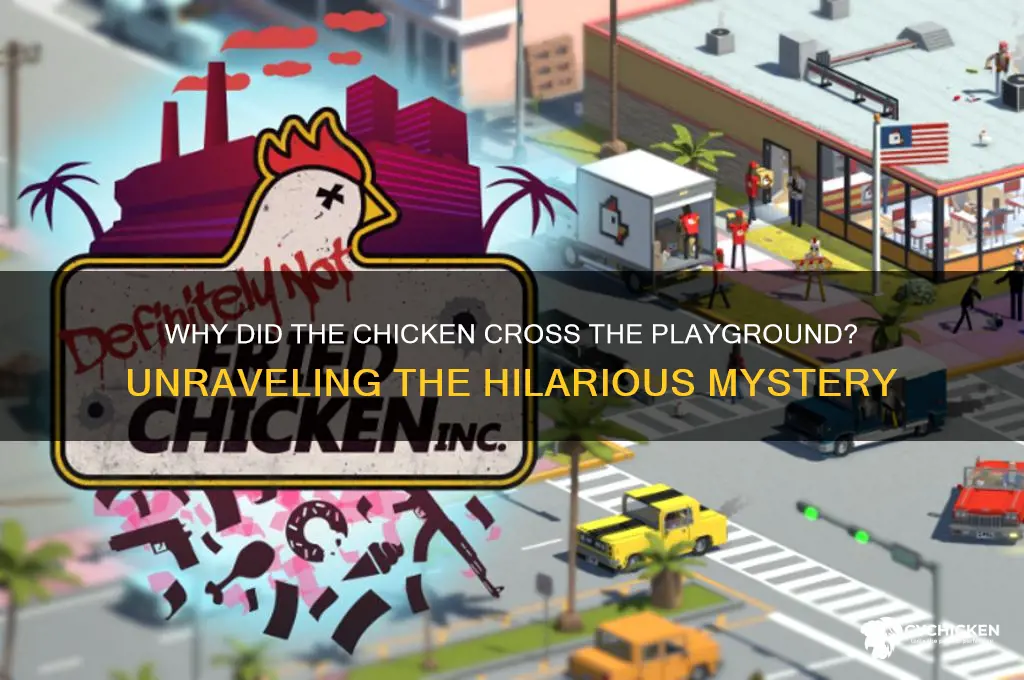 what did the chicken cross the playground