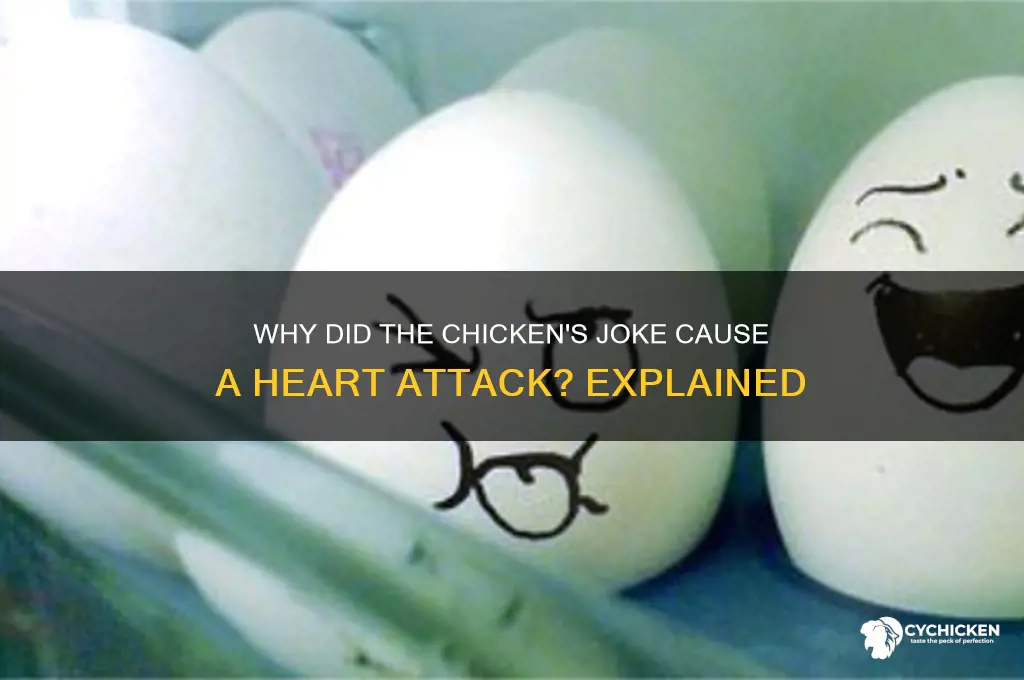 what did the chicken do joke heart attack