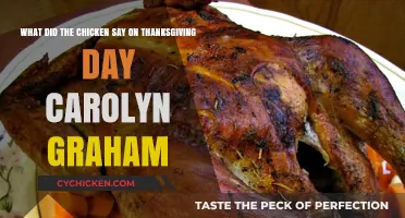 The Chicken's Thanksgiving Day Speech