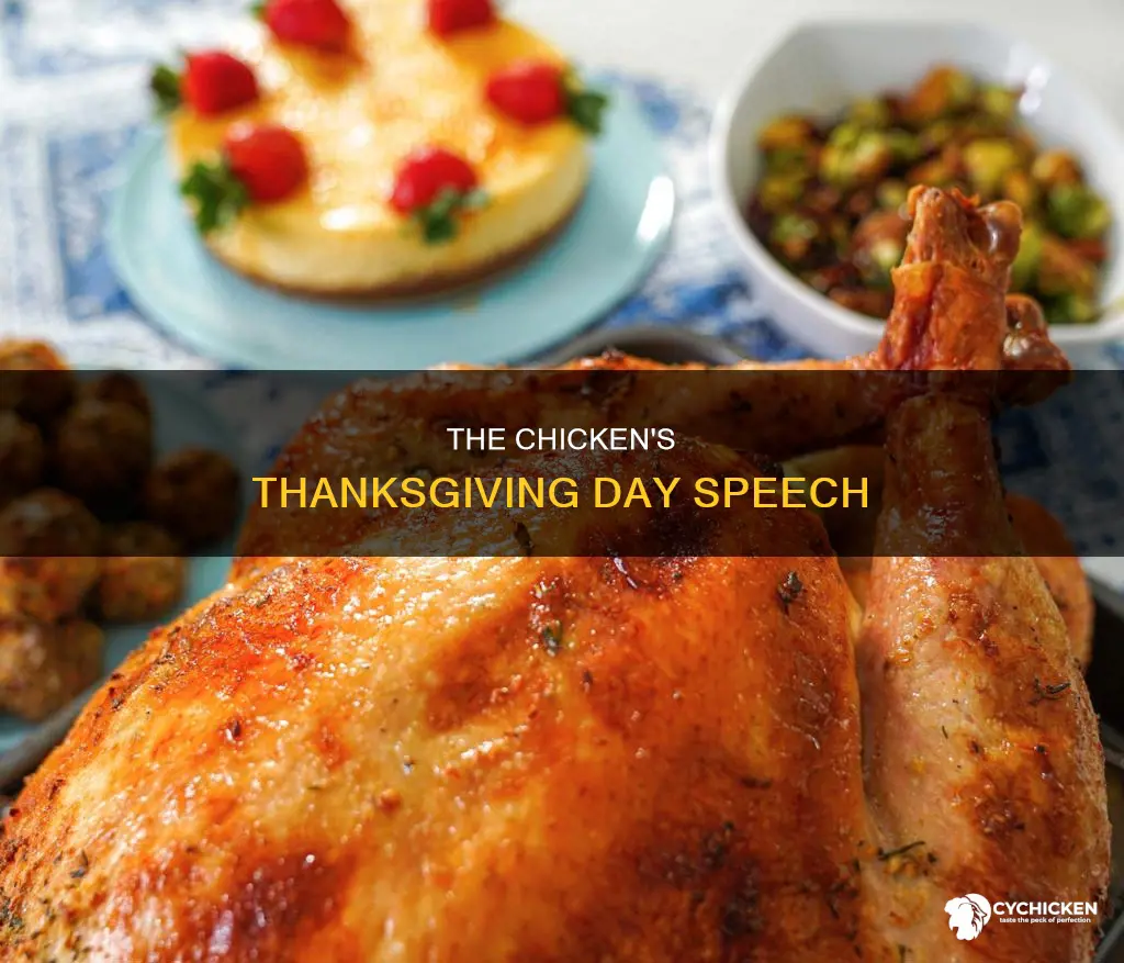 what did the chicken say on thanksgiving day carolyn graham