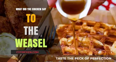What Did the Chicken Say to the Weasel? Unraveling the Tale