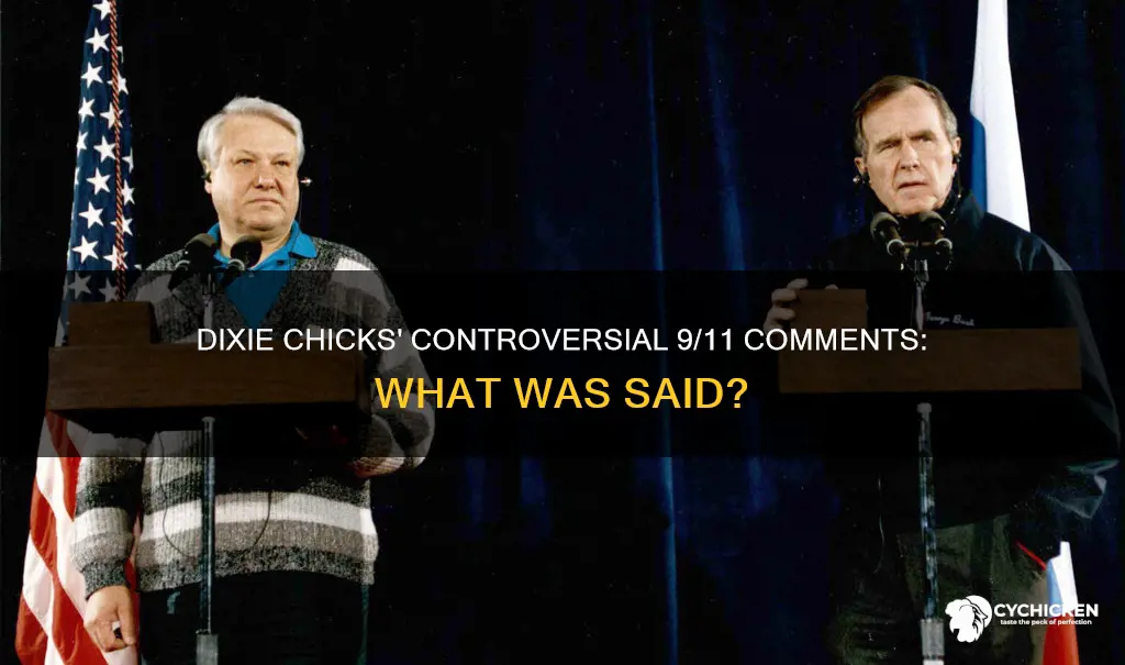 what did the dixie chicks say about 9 11