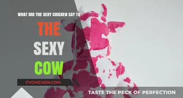 Sexy Chicken's Saucy Remark to a Cow
